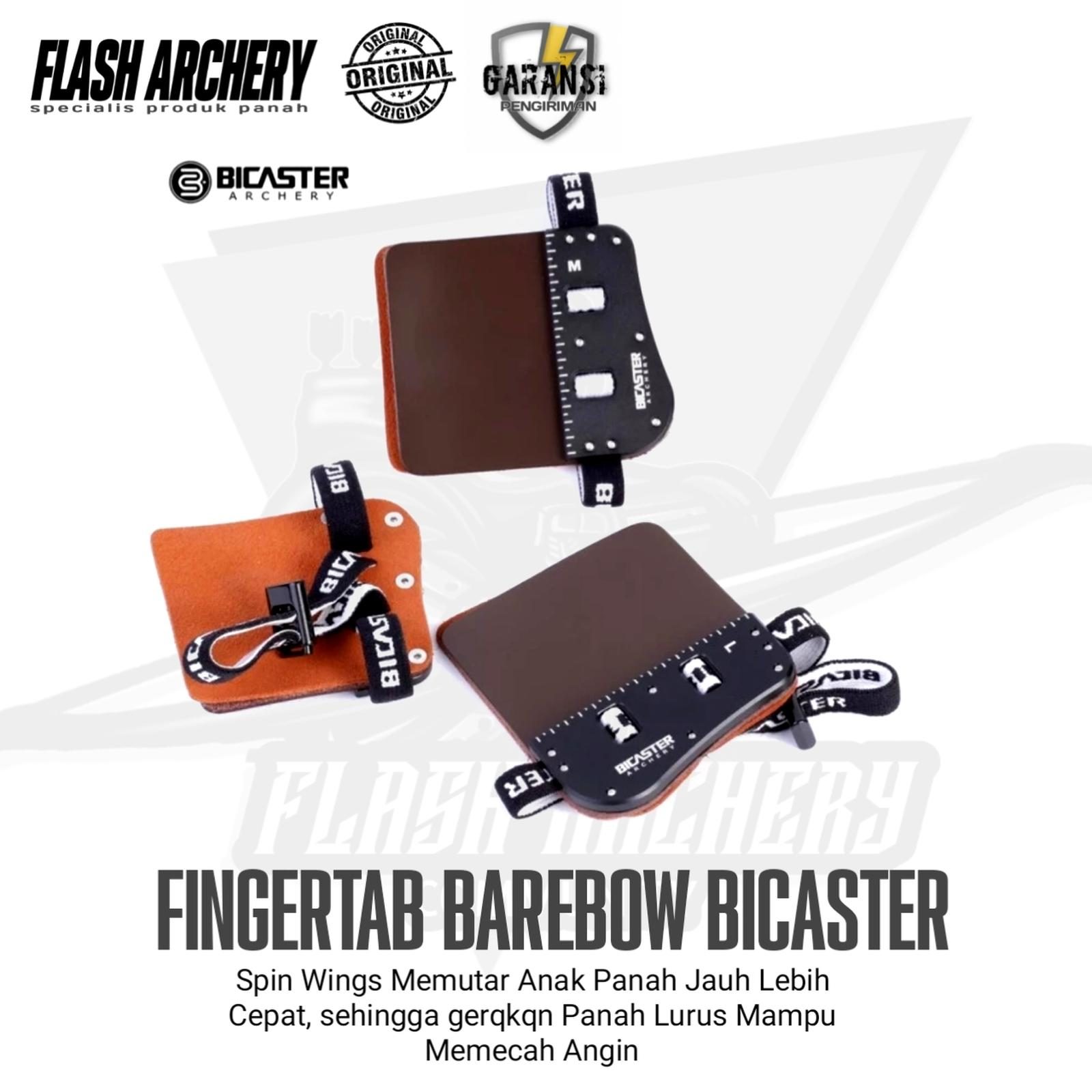 Fingertab Barebow BICASTER SP3 leather Cow | Fingertab Panahan BB