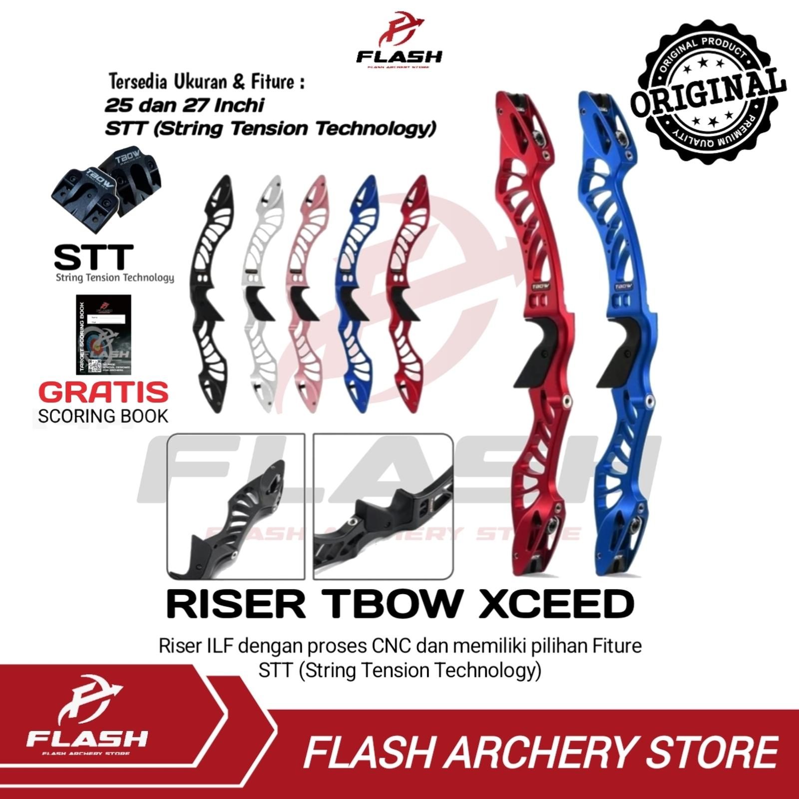Riser Panahan Recurve ILF TBOW XCEED CNC Machined-STT Varian