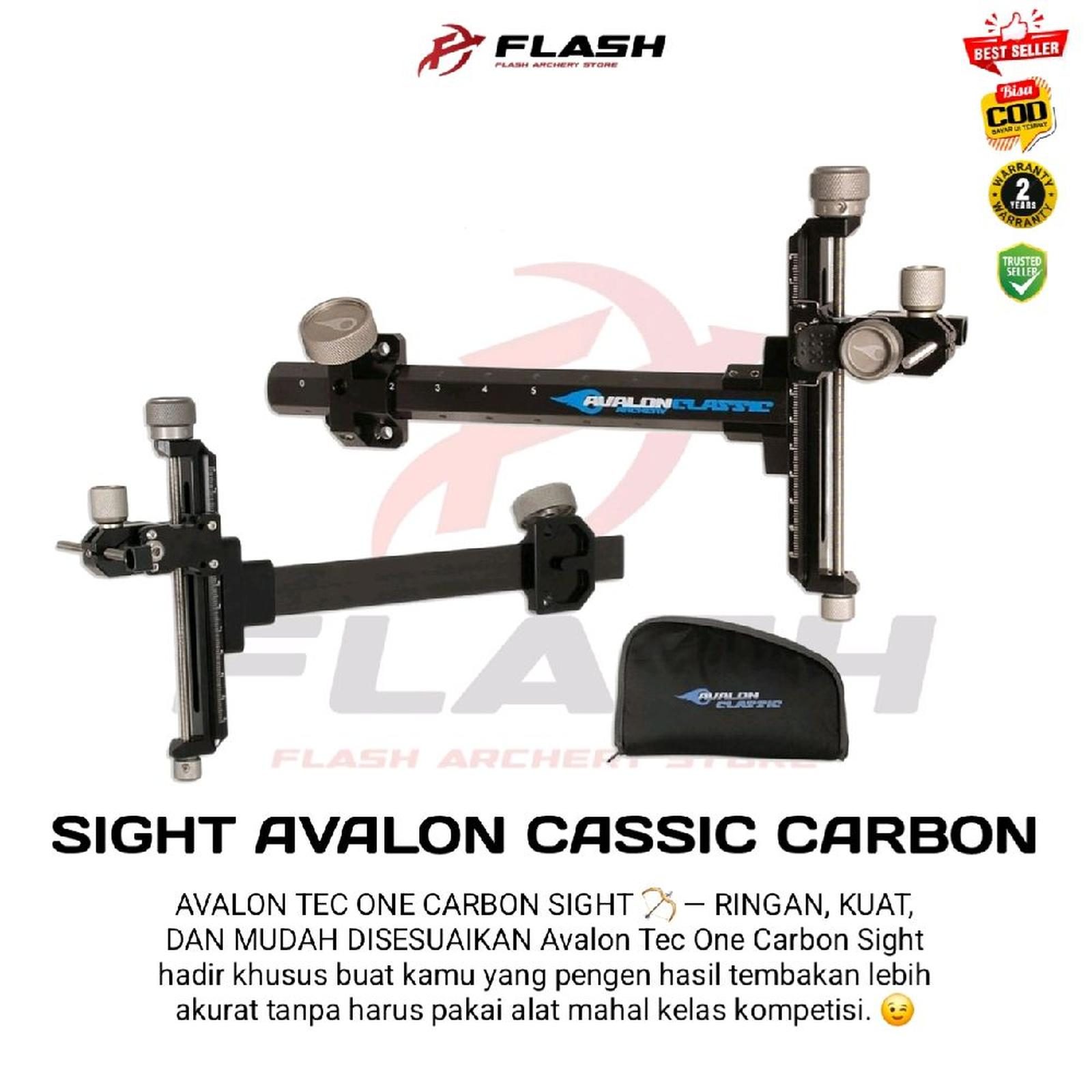 Avalon Sight Classic Carbon / Fisir Avalon Carbon /Sight Avalon Classic Carbon / Fisir Recurve Carbon Avalon Classic