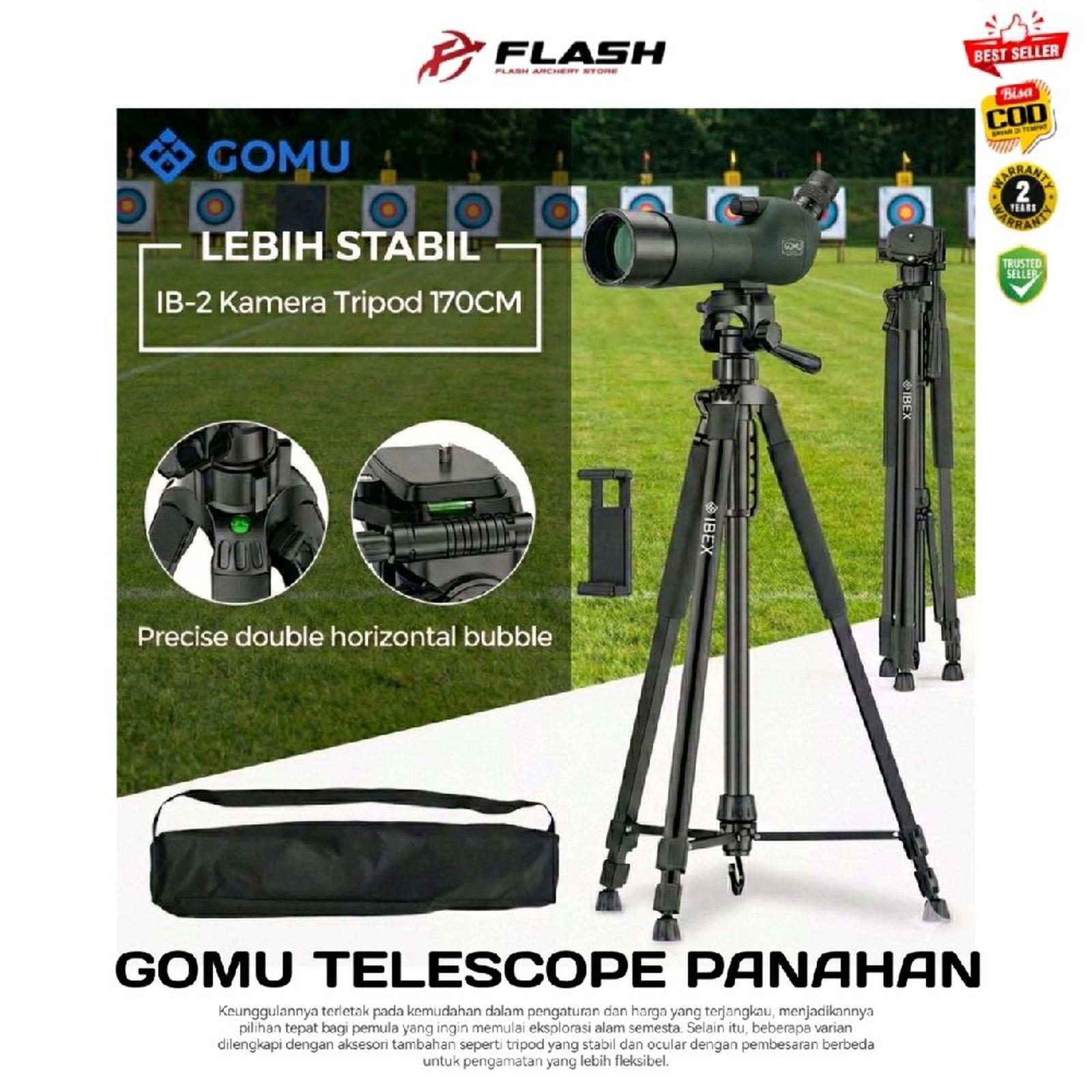 Teropong Scope Monocular GOMU buat lihat Score - GOMU Scope