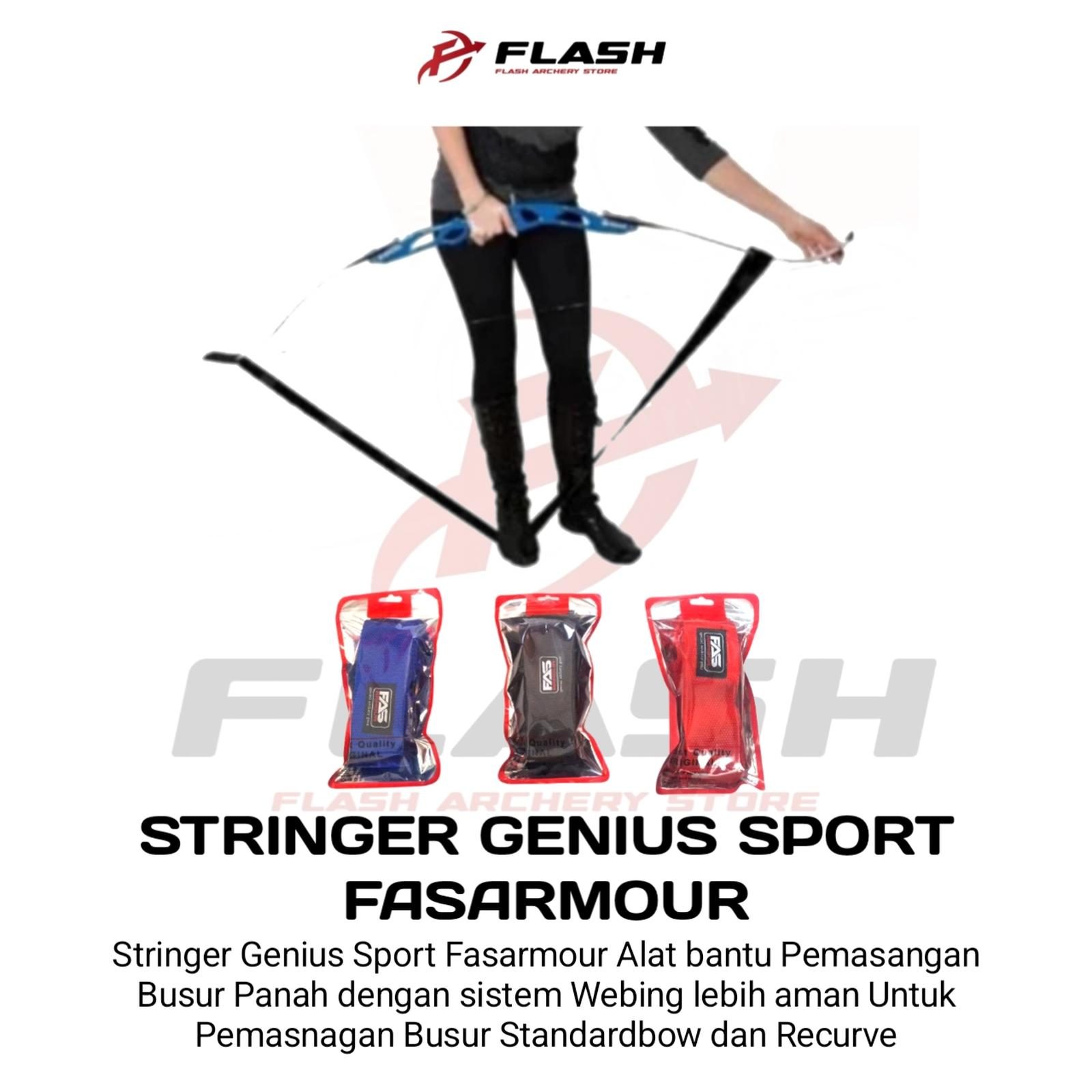 Genius Stringer V1 Alat Bantu Pasang Busur ILF & Standart ORI untuk Outdoor Archery