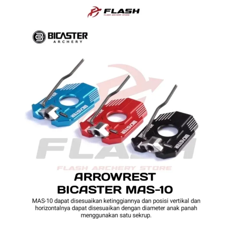 ARROW REST MAGNETIK BICASTER MAS-10 Original | Arrow rest Recurve Magnetik Bicaster MAS-10