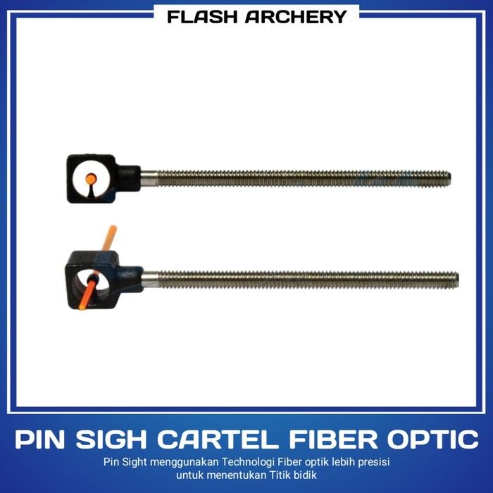 PIN SIGHT CARTEL FIBER OPTIK