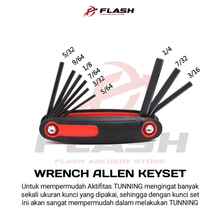 Allen Wrench L key Set | Kunci L khusus Panahan