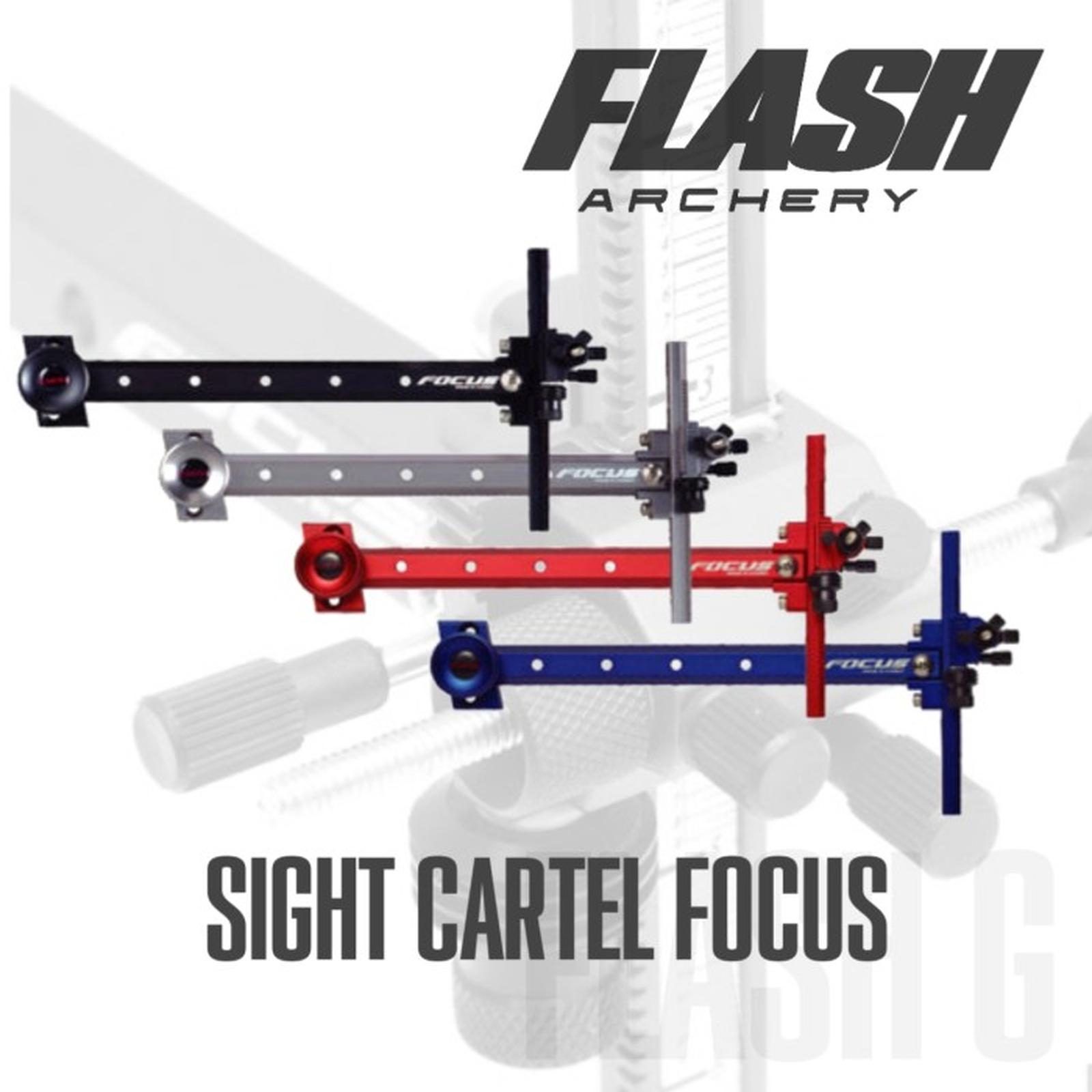 Fisir Sight Cartel Focus K-Sight - Standard Recurve Bow Long Sight